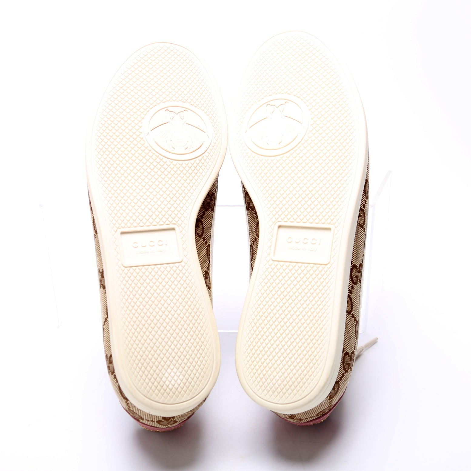 GG Canvas/Suede Falacer Sneakers Size 36.5 Brown