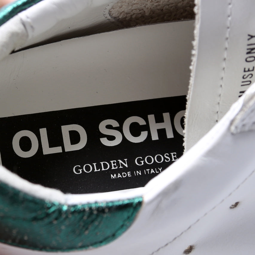 Old School Size 38 White/Green