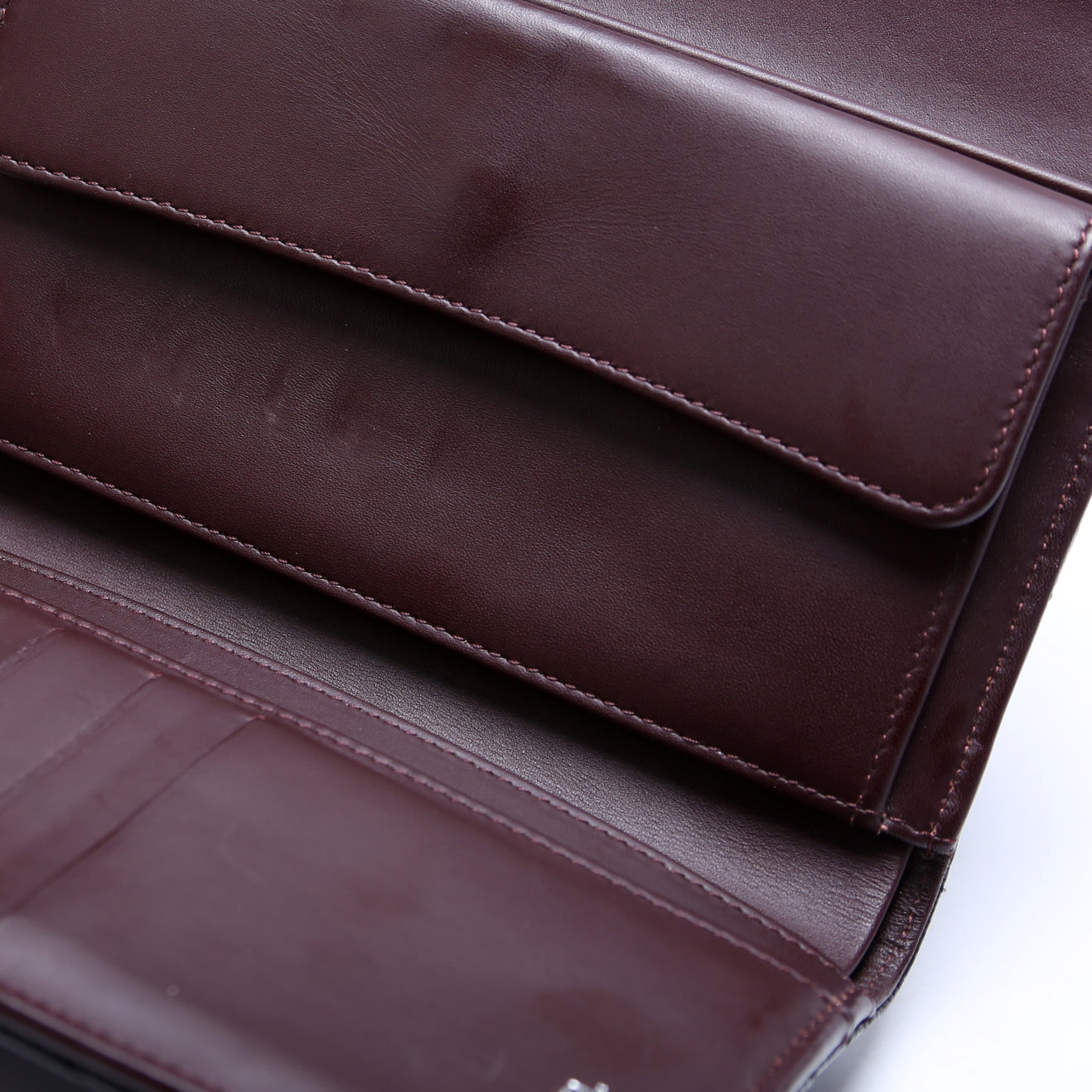Classic Flap Wallet Long Caviar Black