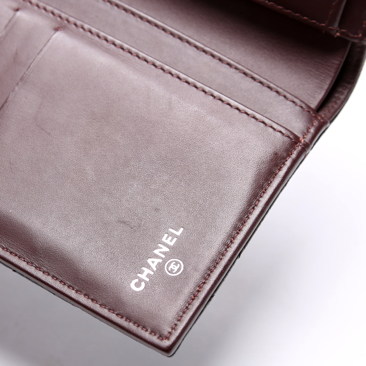 Classic Flap Wallet Long Caviar Black