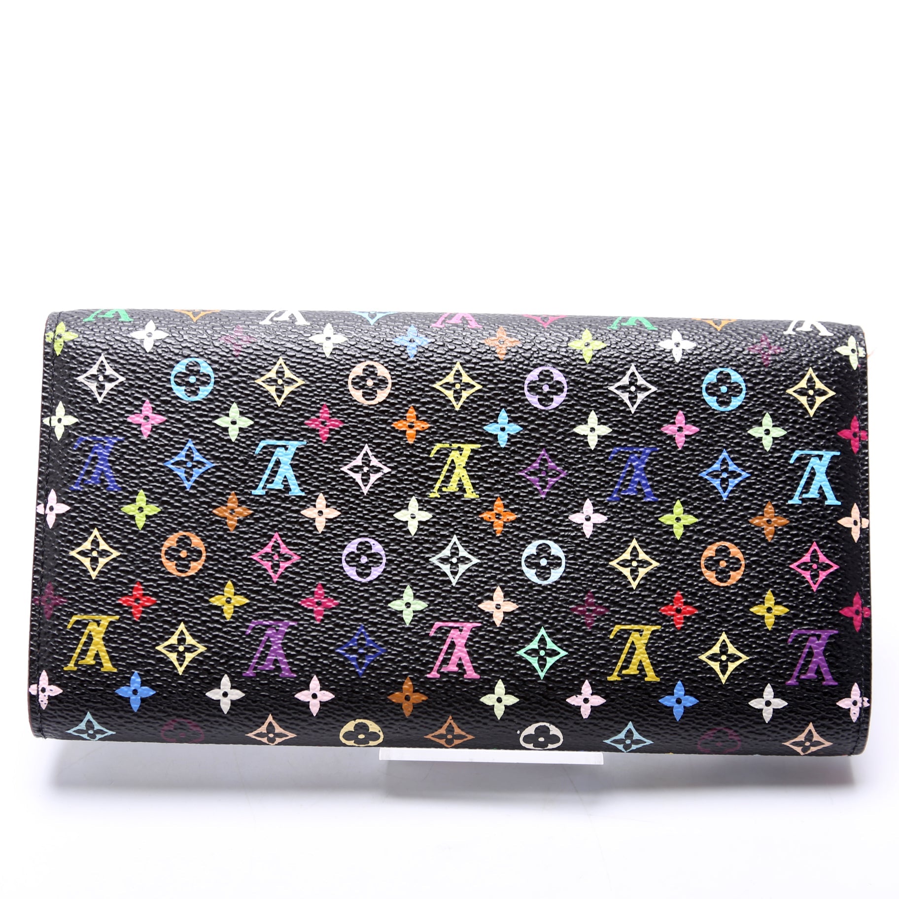 Sarah Wallet Multicolor Black