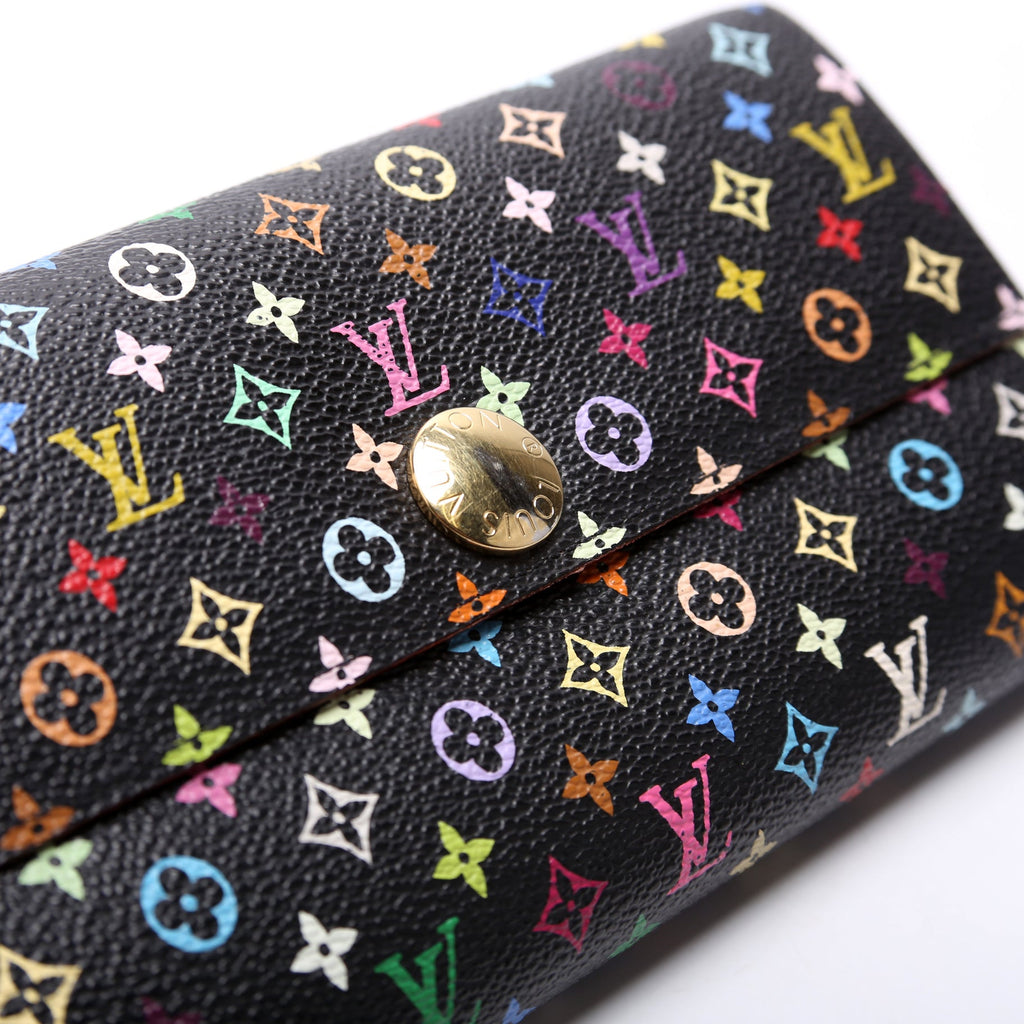 Sarah Wallet Multicolor Black