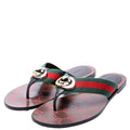 GG Web Strap Flip Flops Size 38.5