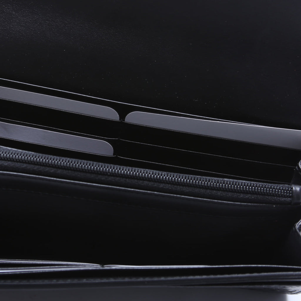 369663 Icon Guccissima Wallet Black