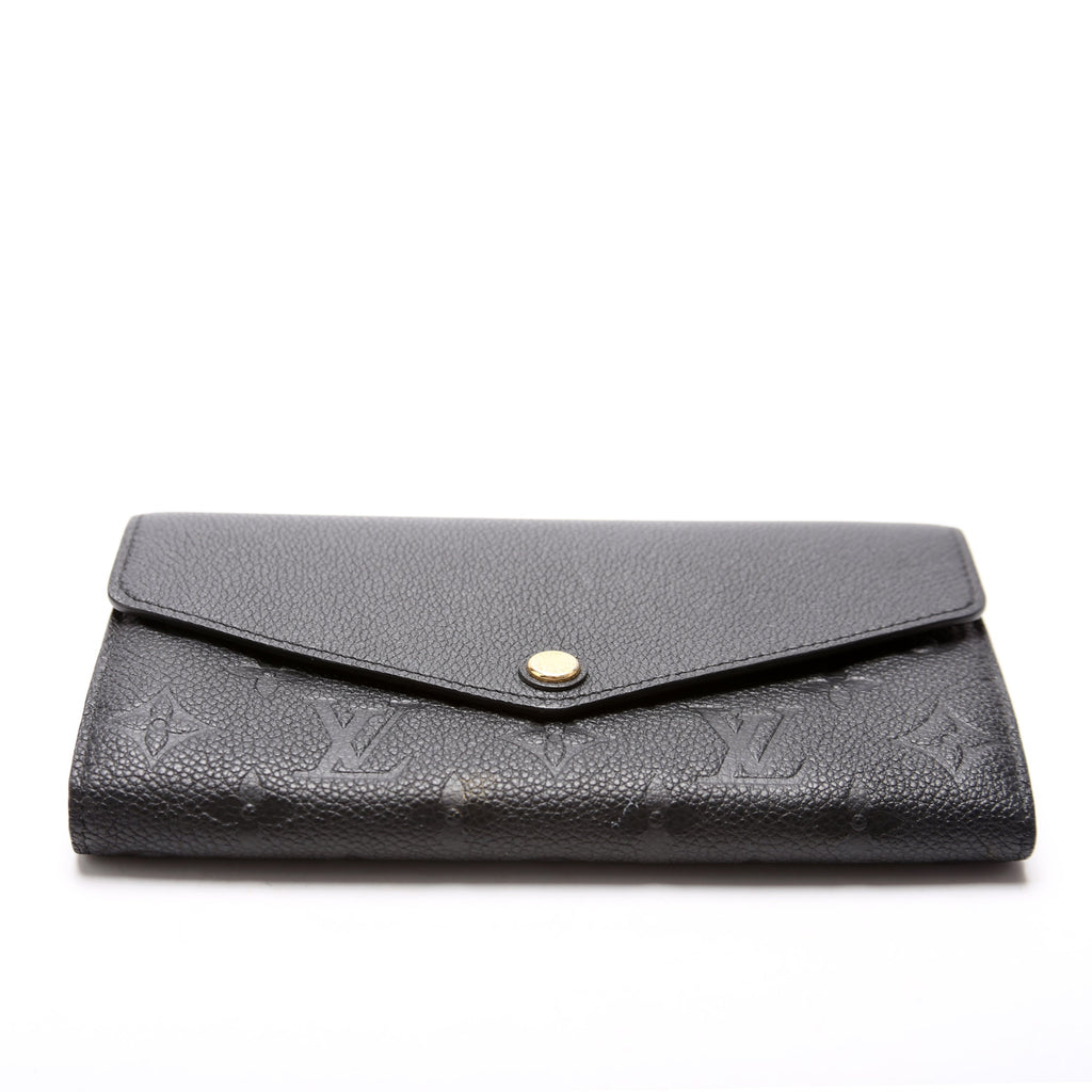 Sarah Wallet Empreinte Black