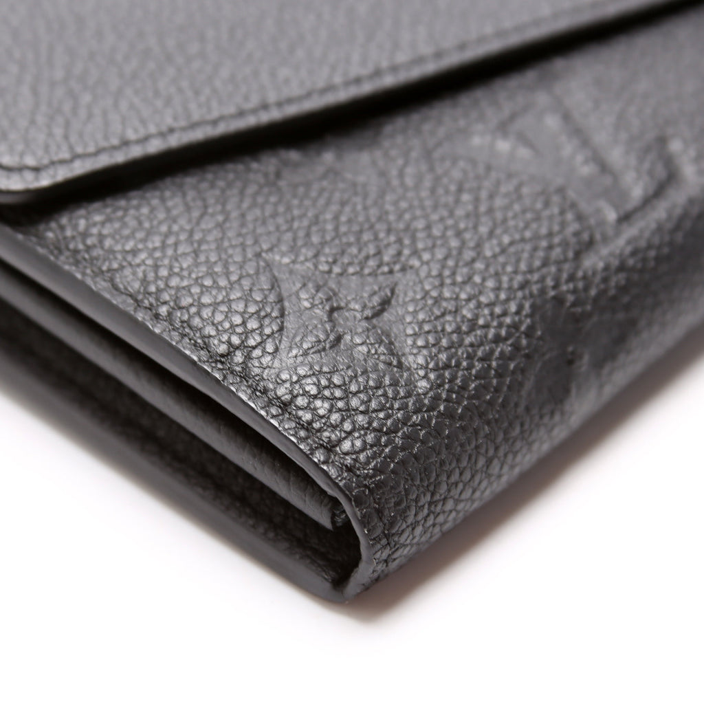 Sarah Wallet Empreinte Black