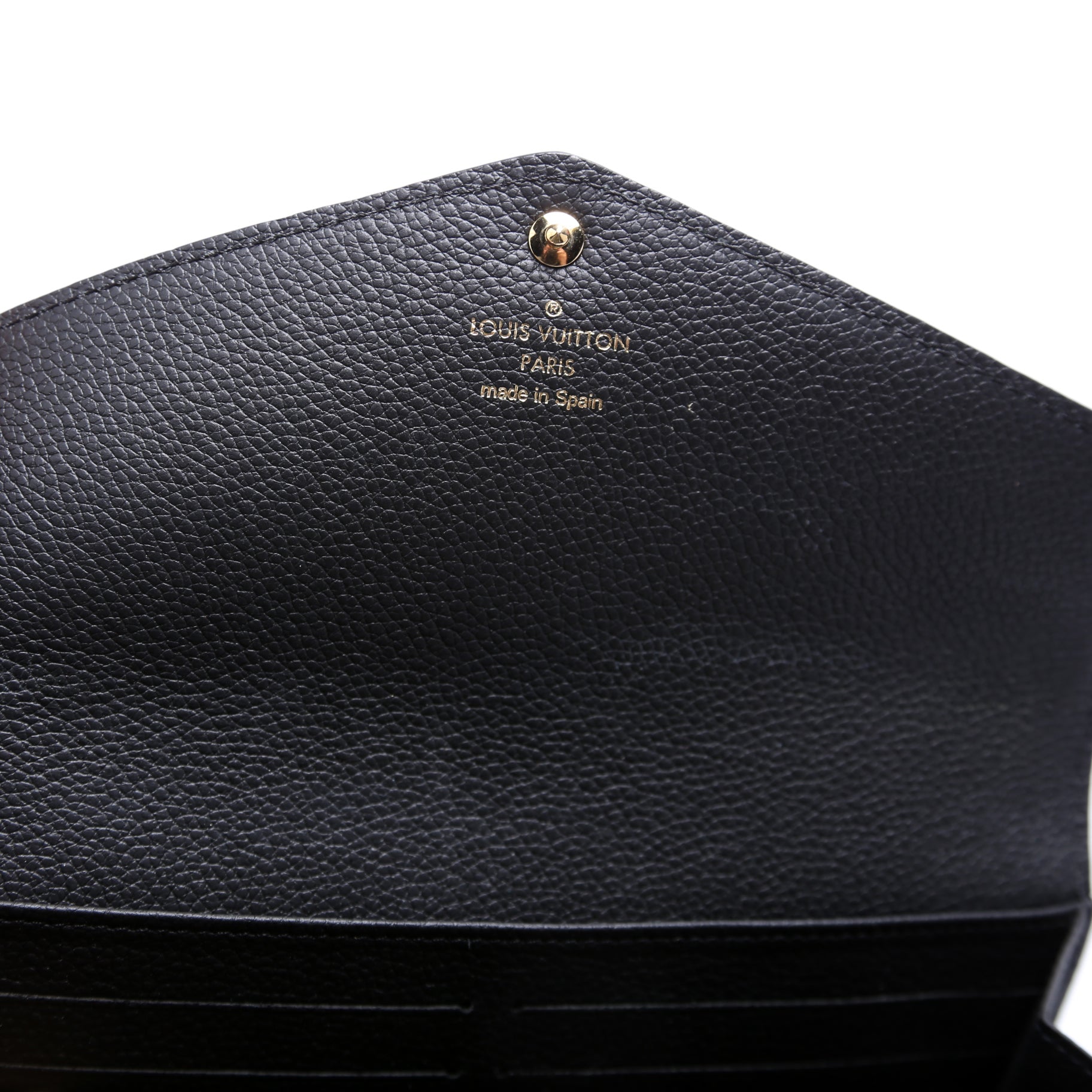 Sarah Wallet Empreinte Black