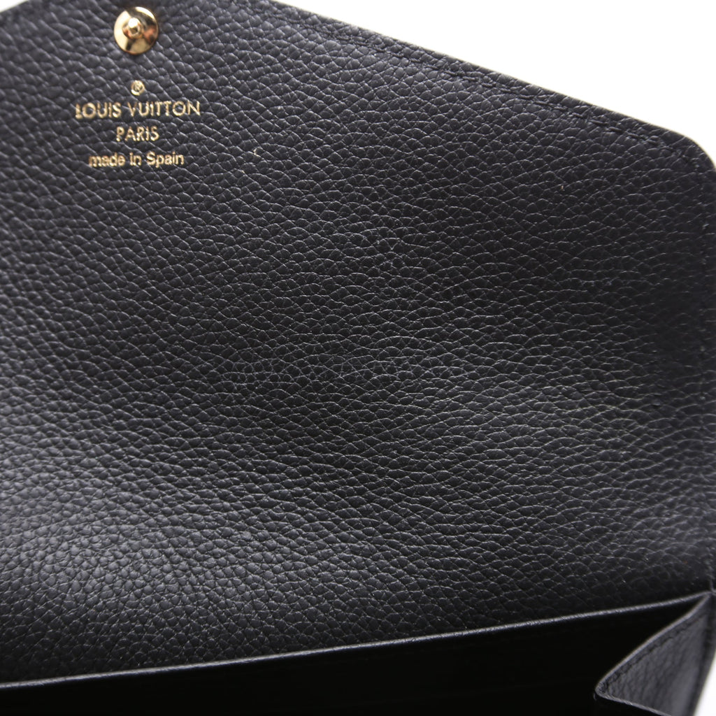 Sarah Wallet Empreinte Black