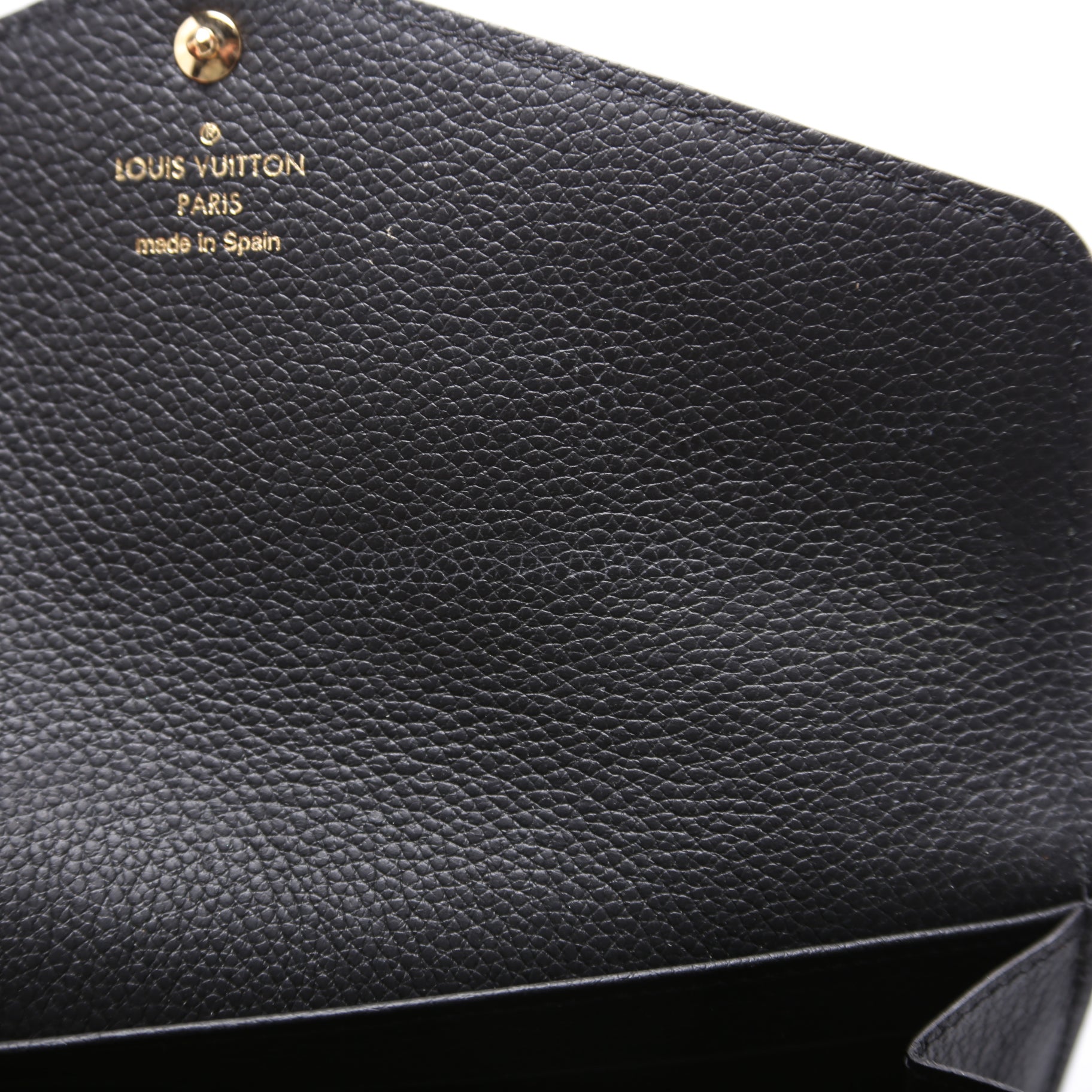 Sarah Wallet Empreinte Black