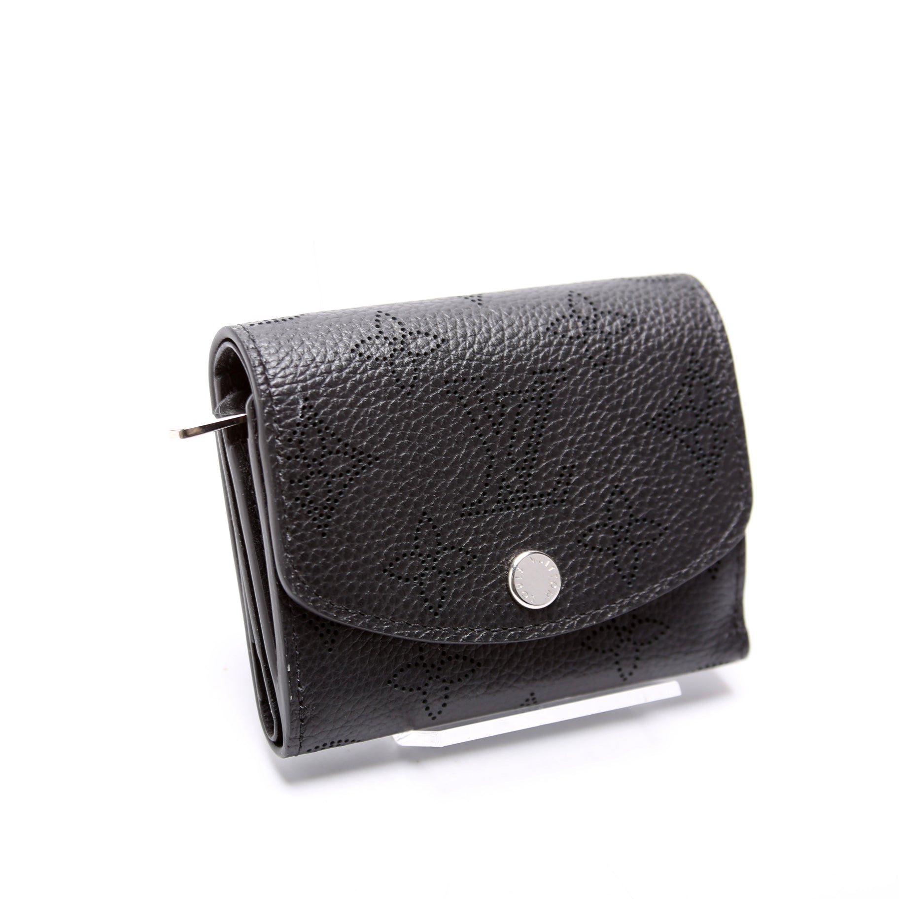 Iris Compact Wallet Mahina Black