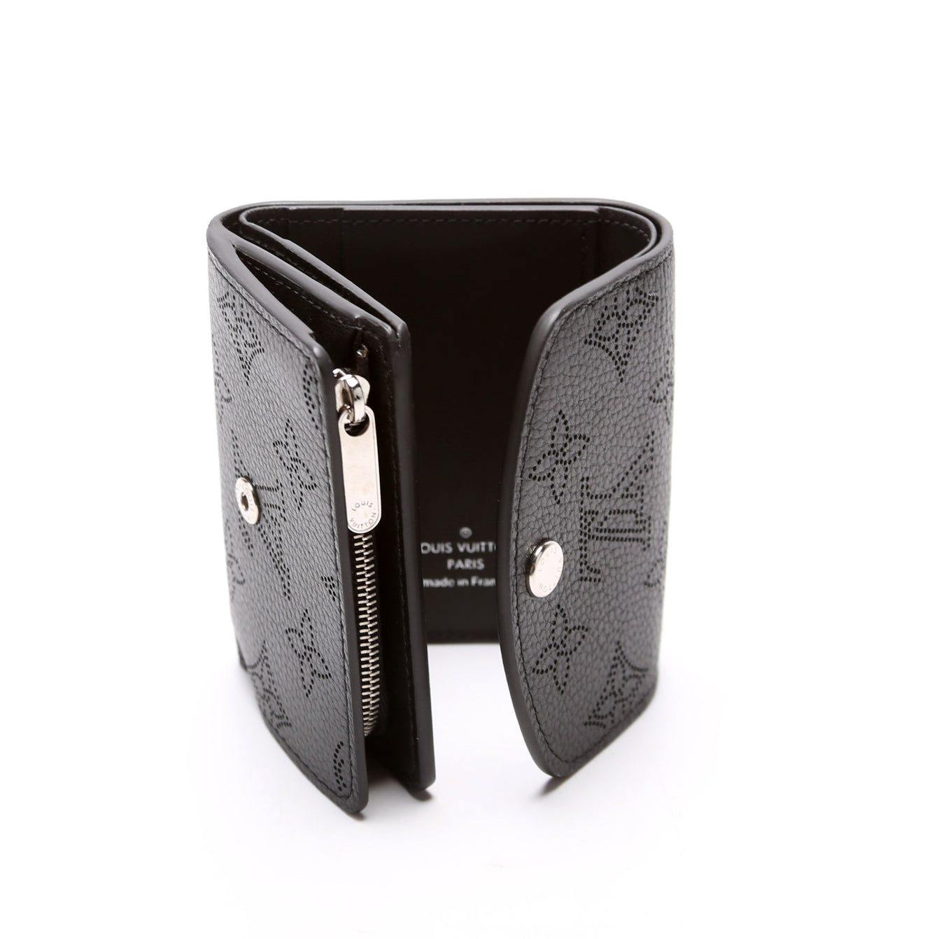 Iris Compact Wallet Mahina Black