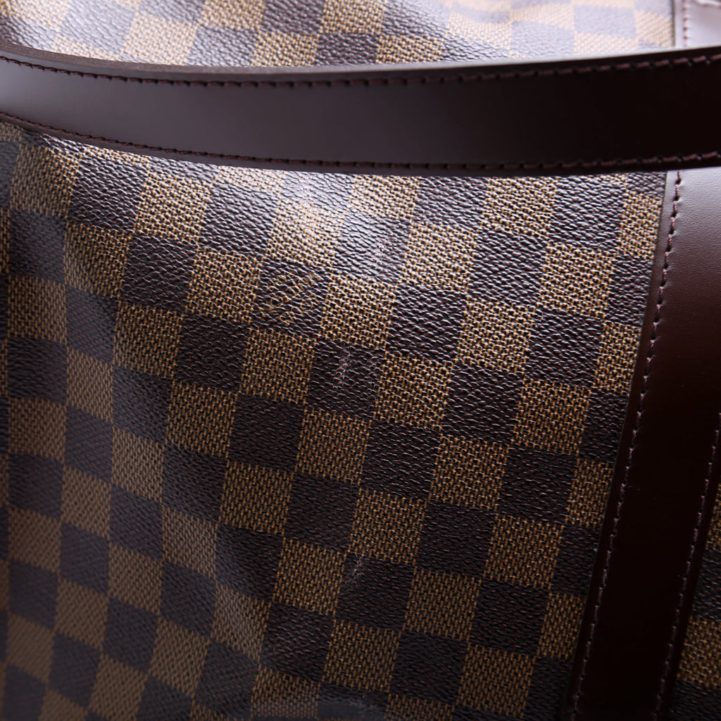 Keepall 55 Damier Ebene Bandouliere