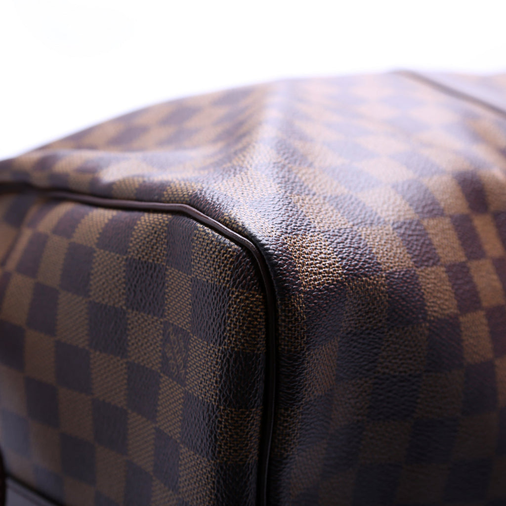 Keepall 55 Damier Ebene Bandouliere