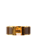 Clic Clac Wide PM Bracelet Gold/Brown