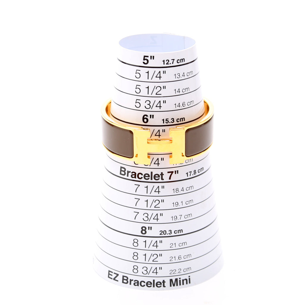 Clic Clac Wide PM Bracelet Gold/Brown
