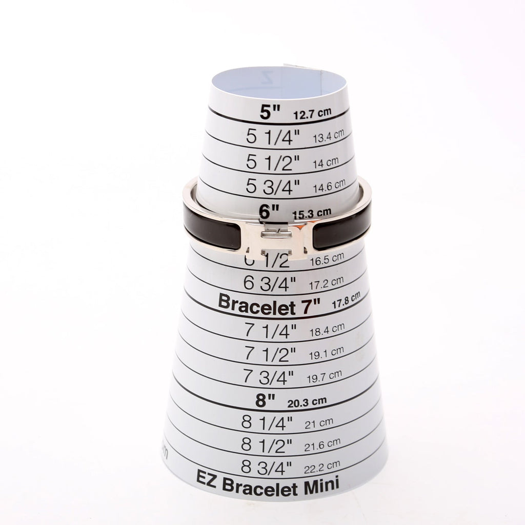 Clic Clac Narrow PM Bracelet Silver/Black