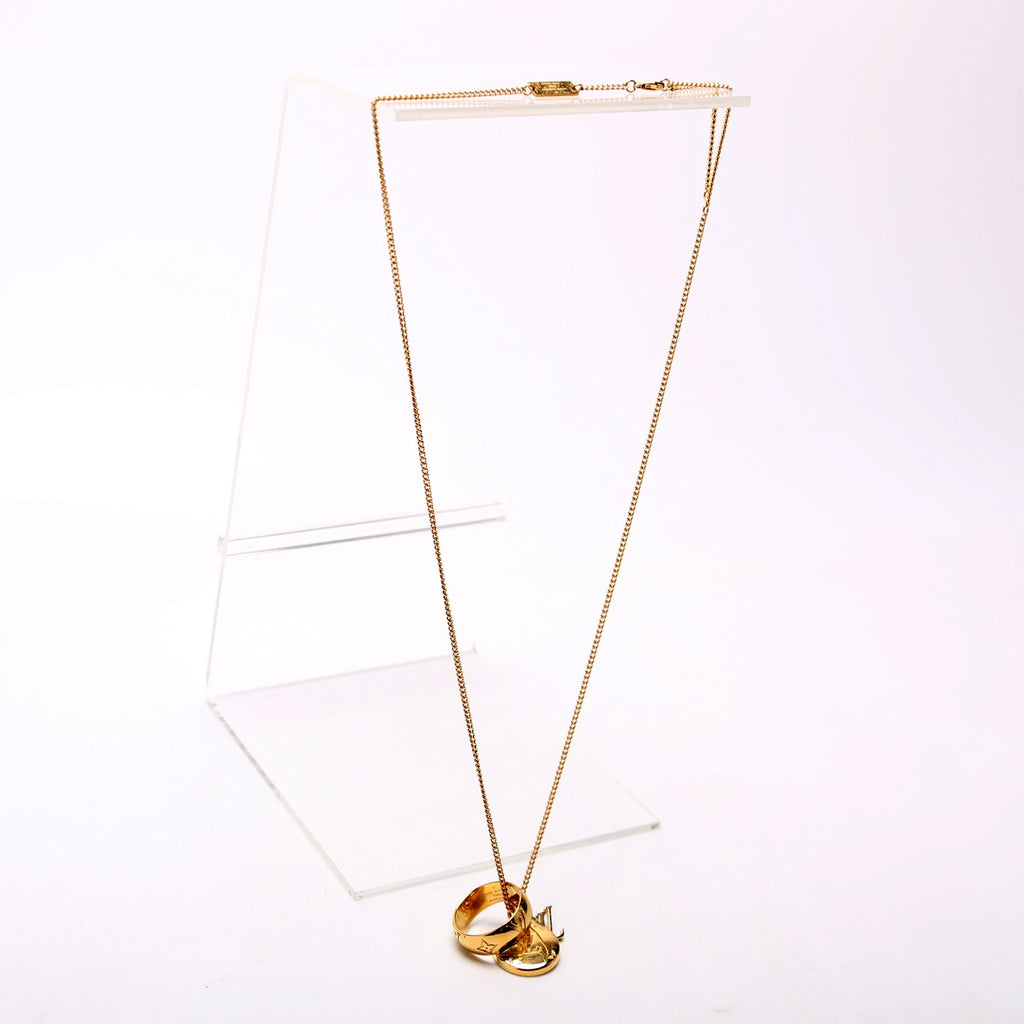 Monogram Necklace M801189 Gold