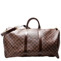 Keepall 55 Damier Ebene with Strap