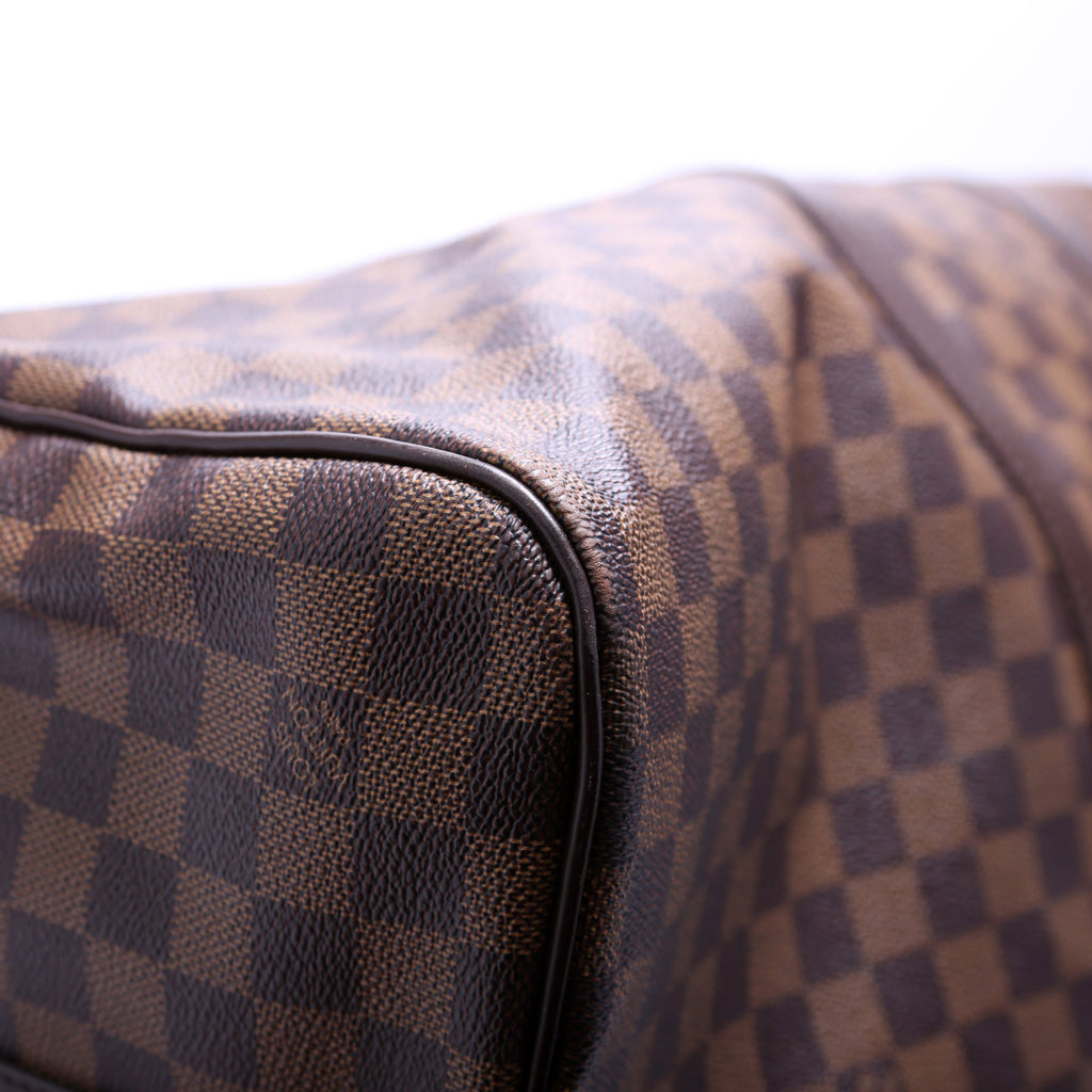 Keepall 55 Damier Ebene with Strap