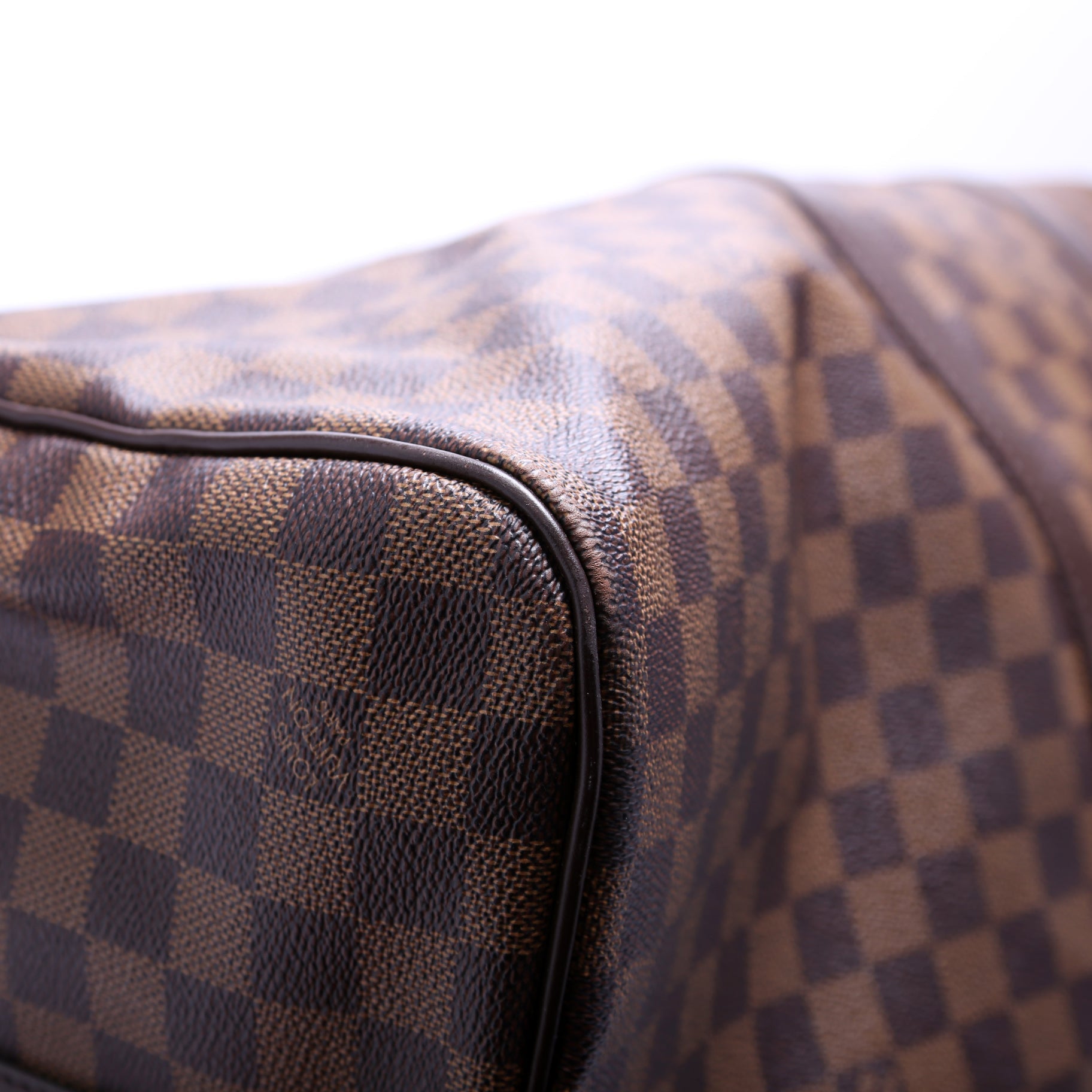 Keepall 55 Damier Ebene with Strap