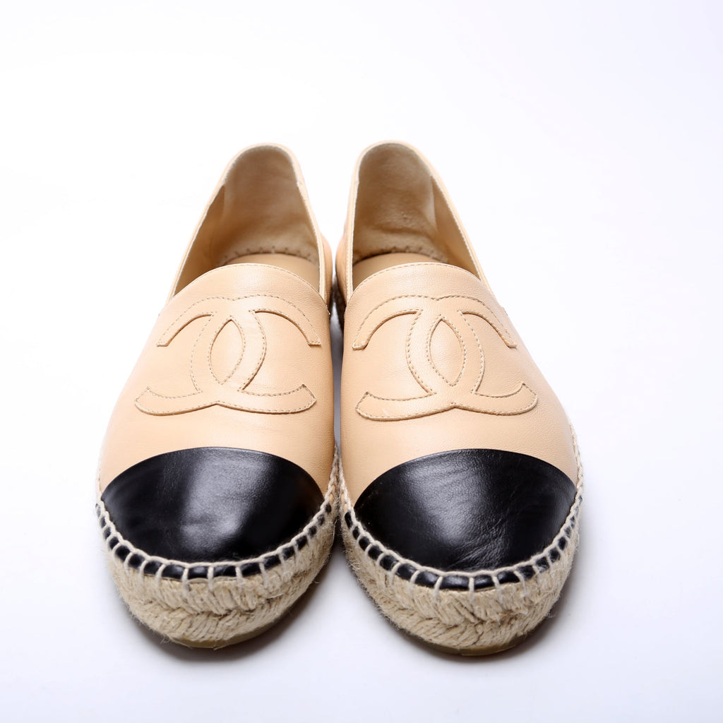 CC Espadrilles Size 38 Tan