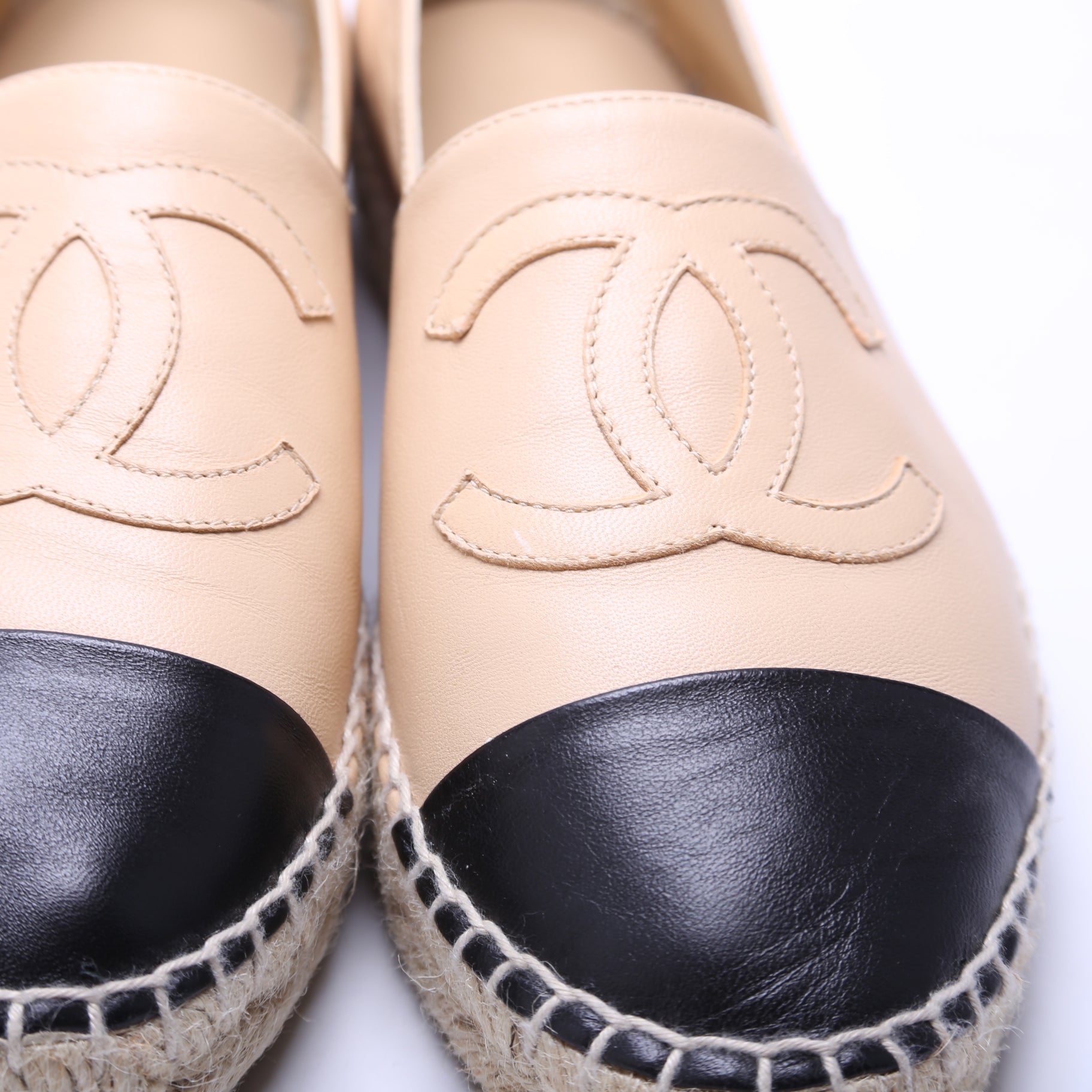CC Espadrilles Size 38 Tan