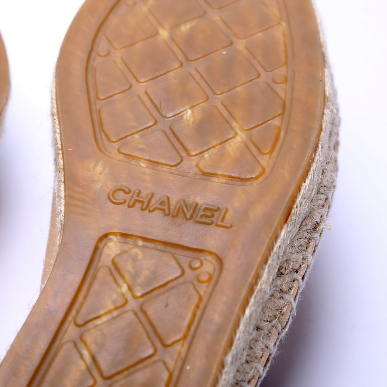 CC Espadrilles Size 38 Tan