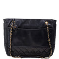 Vintage Shoulder Bag Lambskin Navy