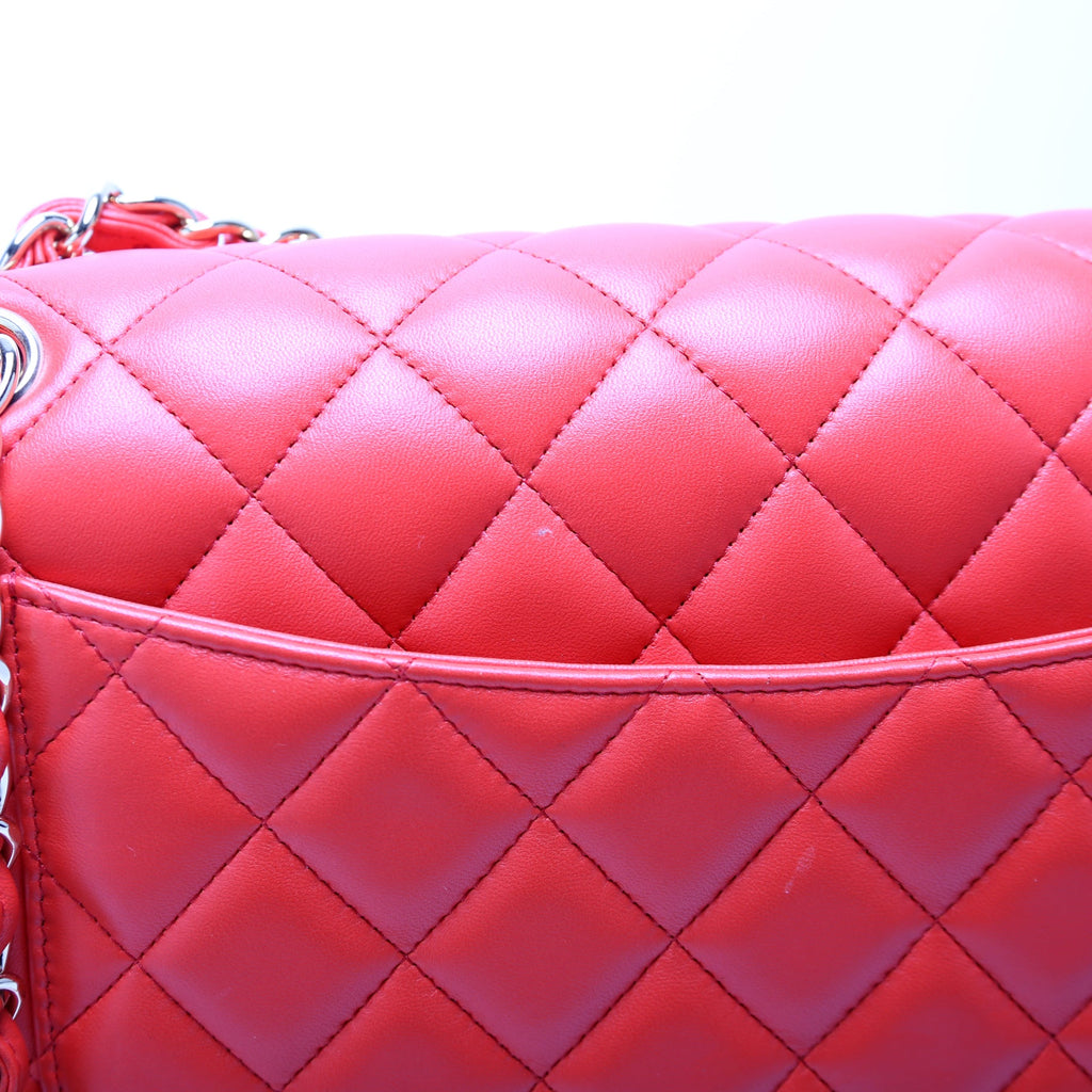 Classic Flap Jumbo Lambskin 20-23 Orange