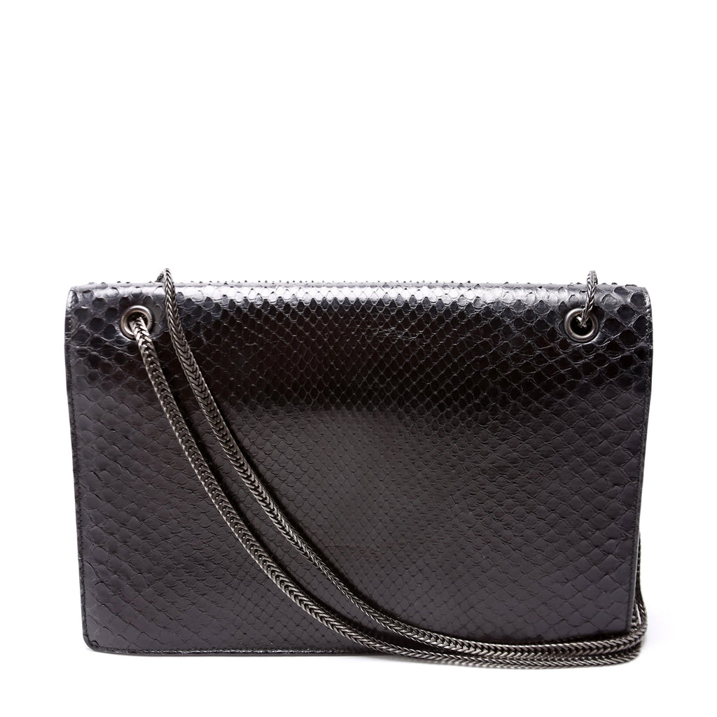 Betty Chain Bag Python 314515 Black