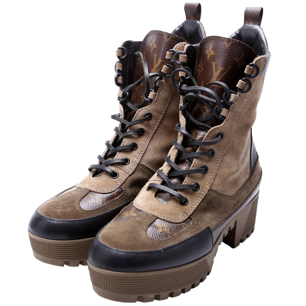 Laureate Desert Combat Boots Size 40 Brown