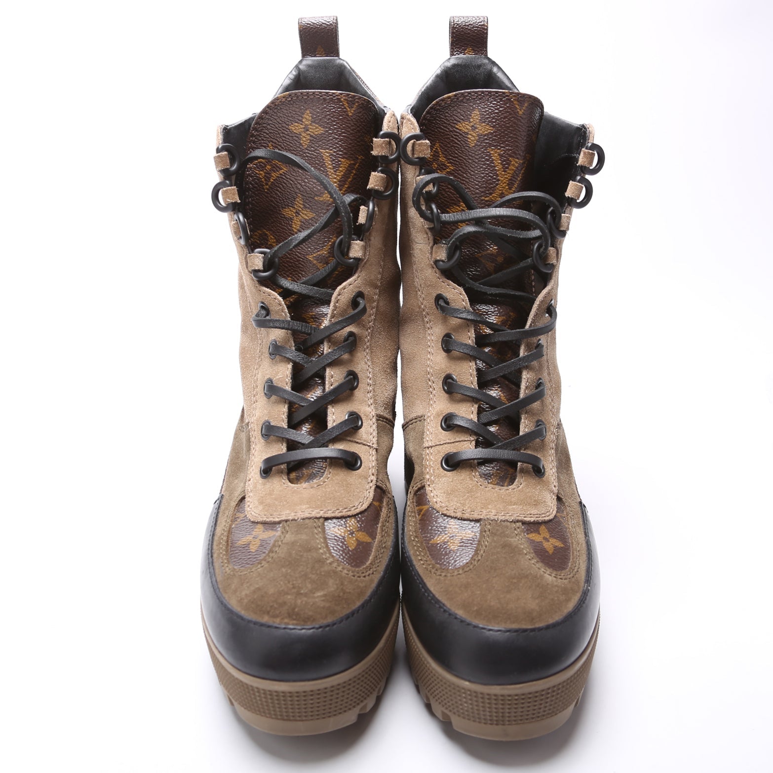 Laureate Desert Combat Boots Size 40 Brown