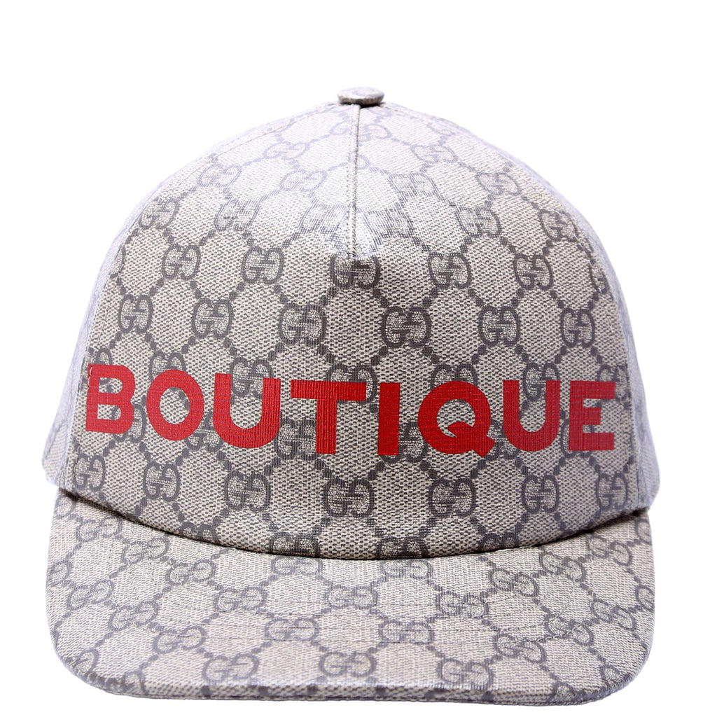 624478 GG Supreme 'Boutique' Baseball Hat XL Brown