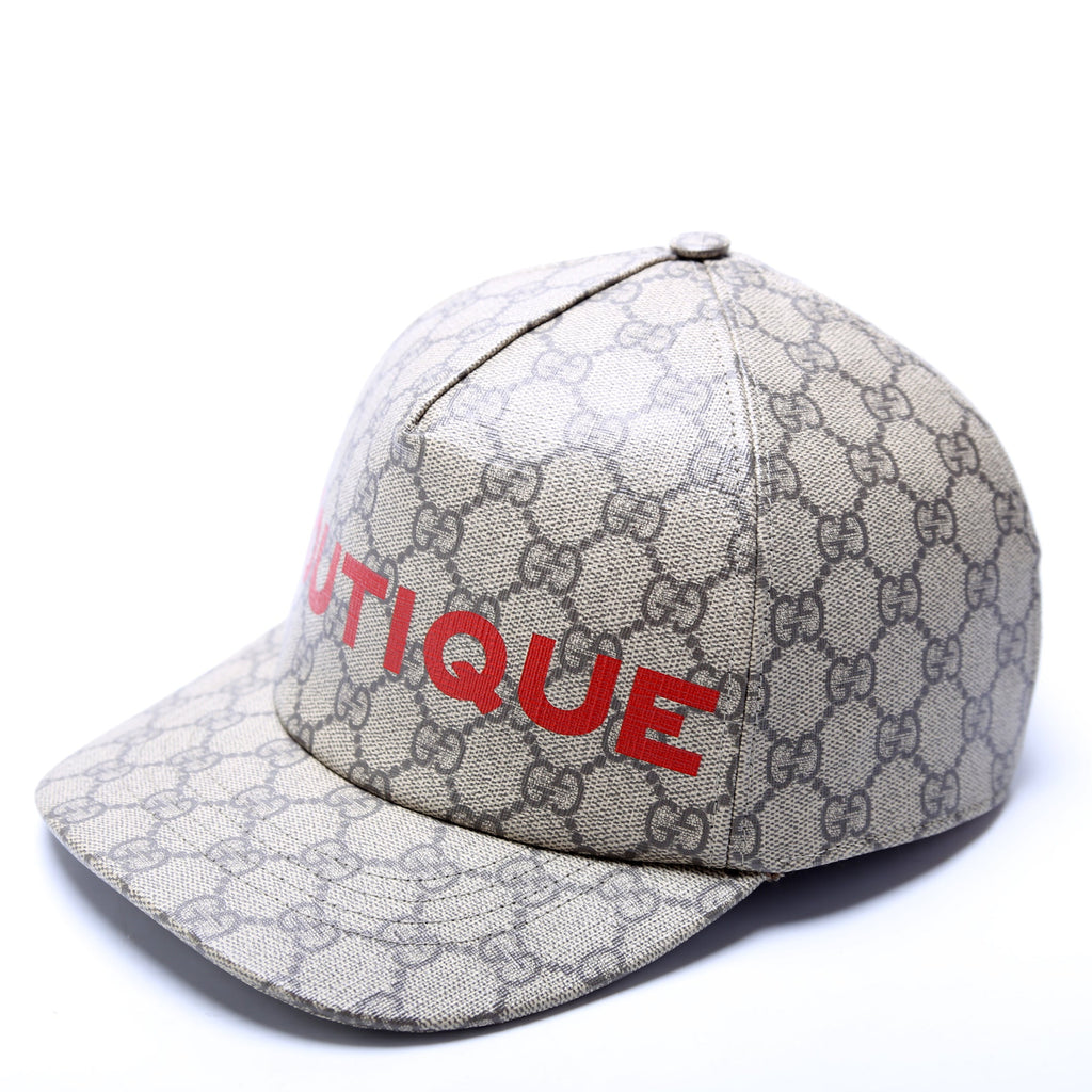 624478 GG Supreme 'Boutique' Baseball Hat XL Brown