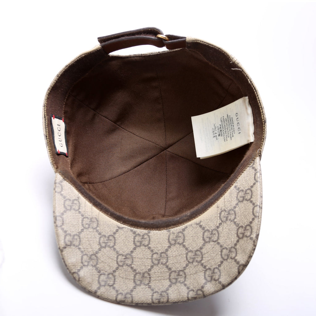 624478 GG Supreme 'Boutique' Baseball Hat XL Brown