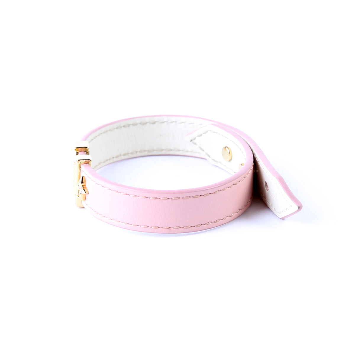 LV Icon Bracelet Size 19 Pink