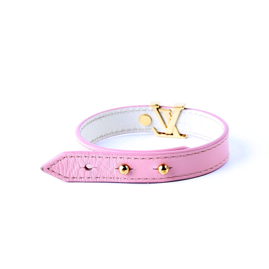 LV Icon Bracelet Size 19 Pink