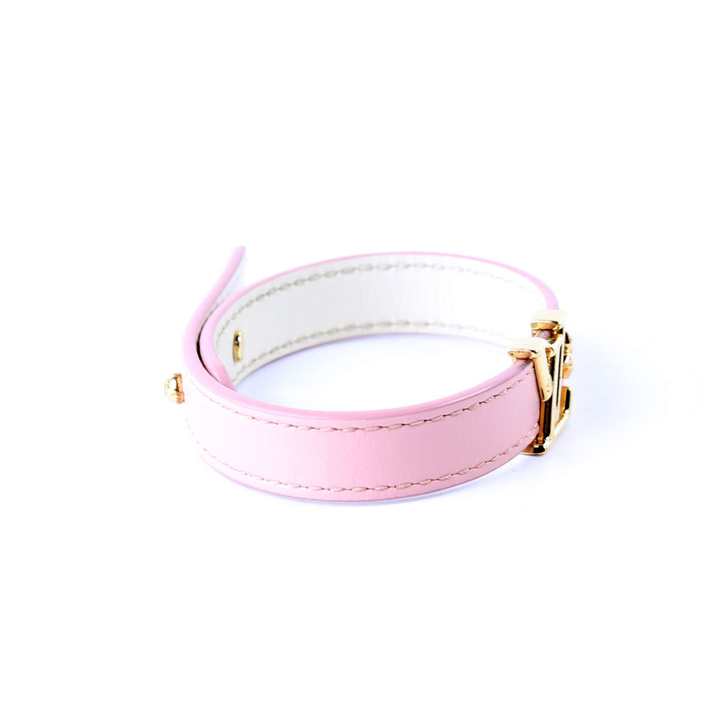 LV Icon Bracelet Size 19 Pink