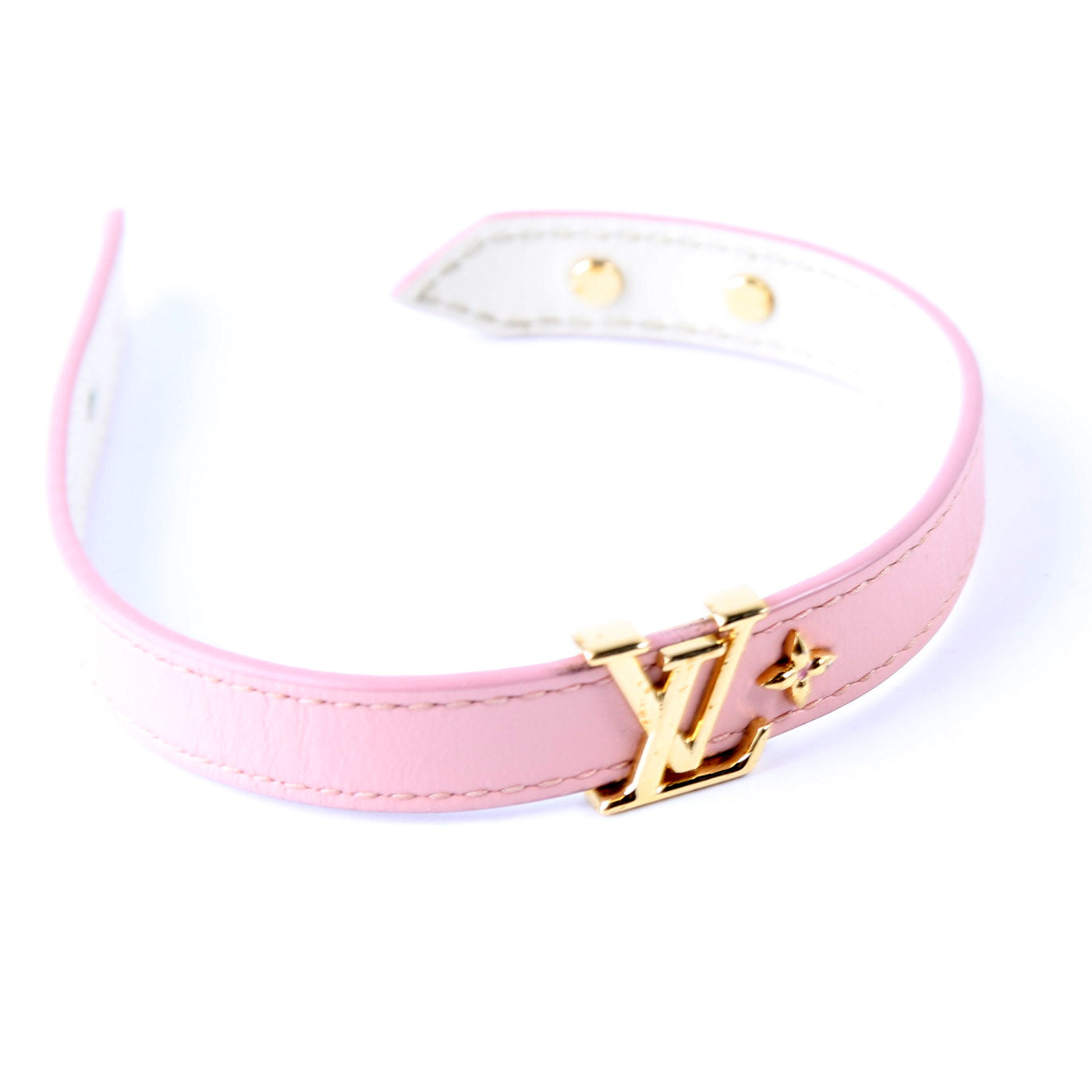 LV Icon Bracelet Size 19 Pink