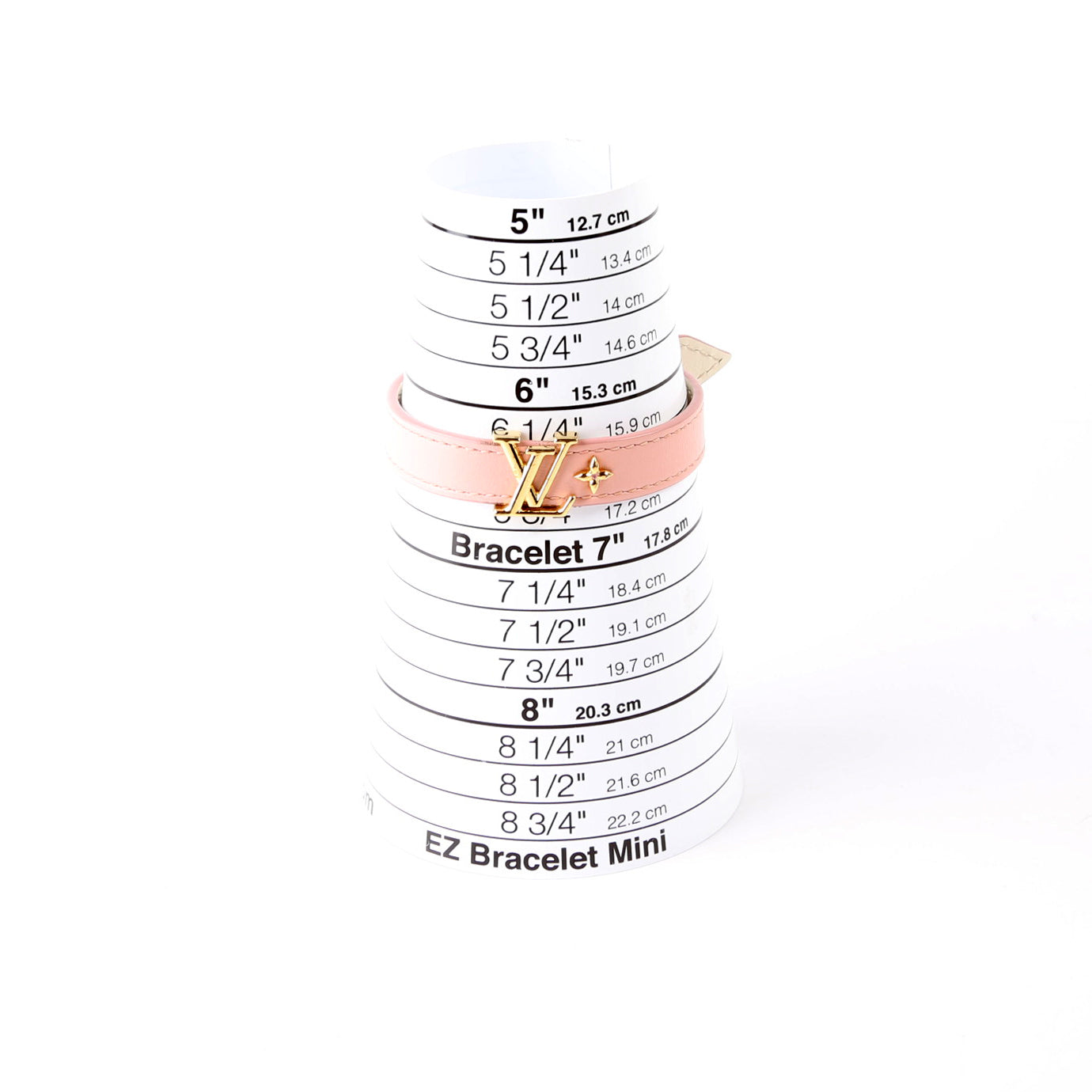 LV Icon Bracelet Size 19 Pink
