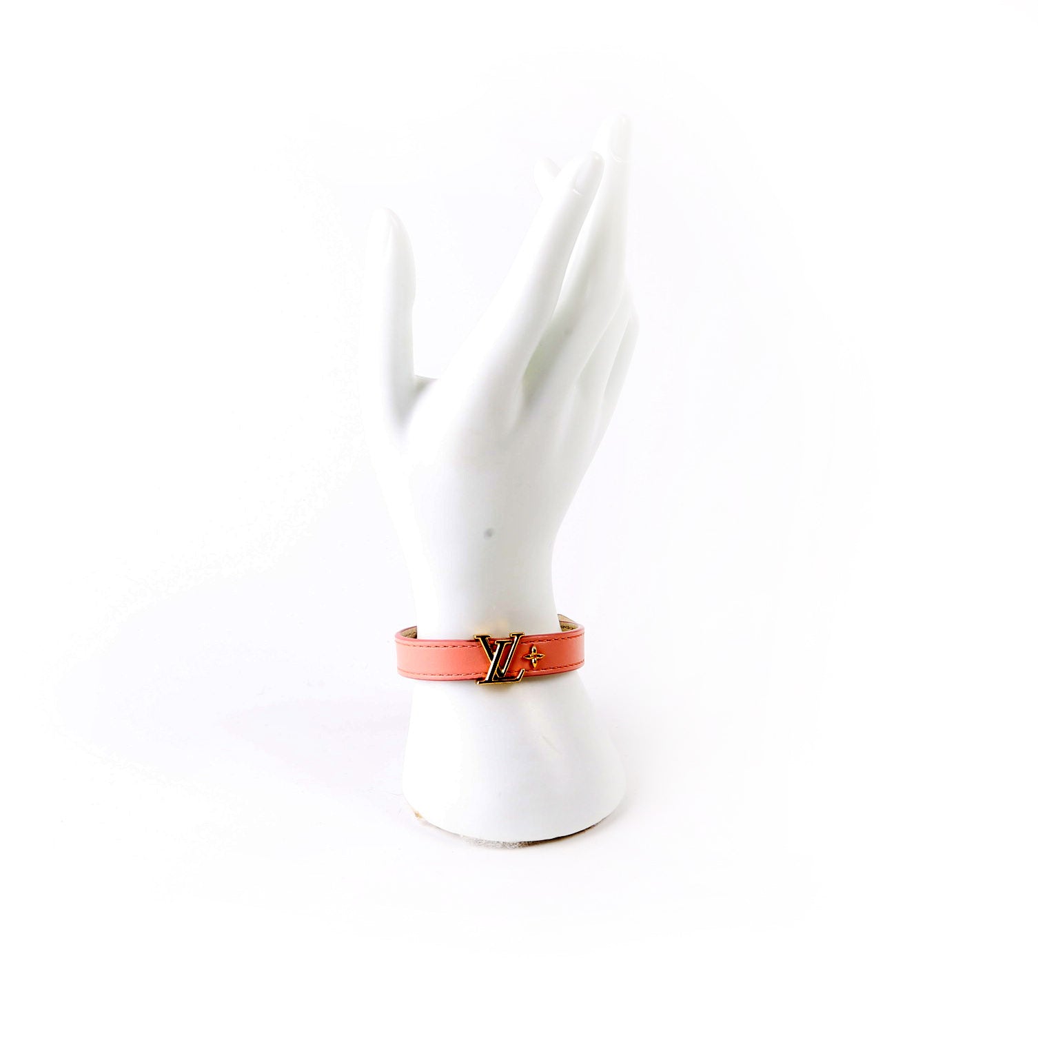 LV Icon Bracelet Size 19 Pink