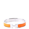 Clic Clac Narrow GM Bracelet Silver/Orange