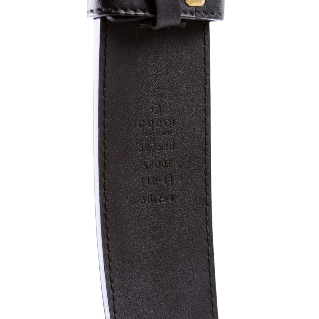 397660 GG Marmont Belt Size 110/44 Black