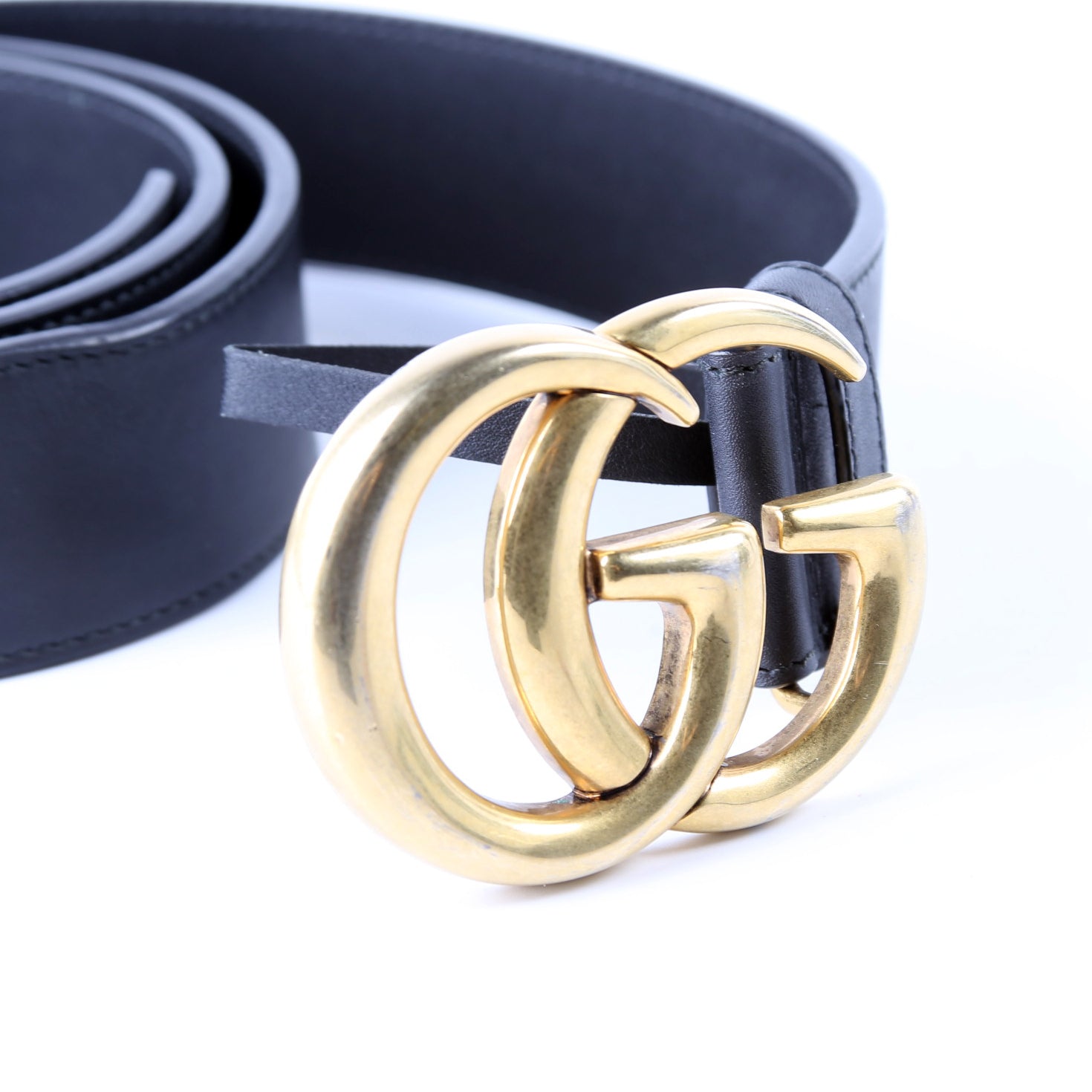 397660 GG Marmont Belt Size 110/44 Black