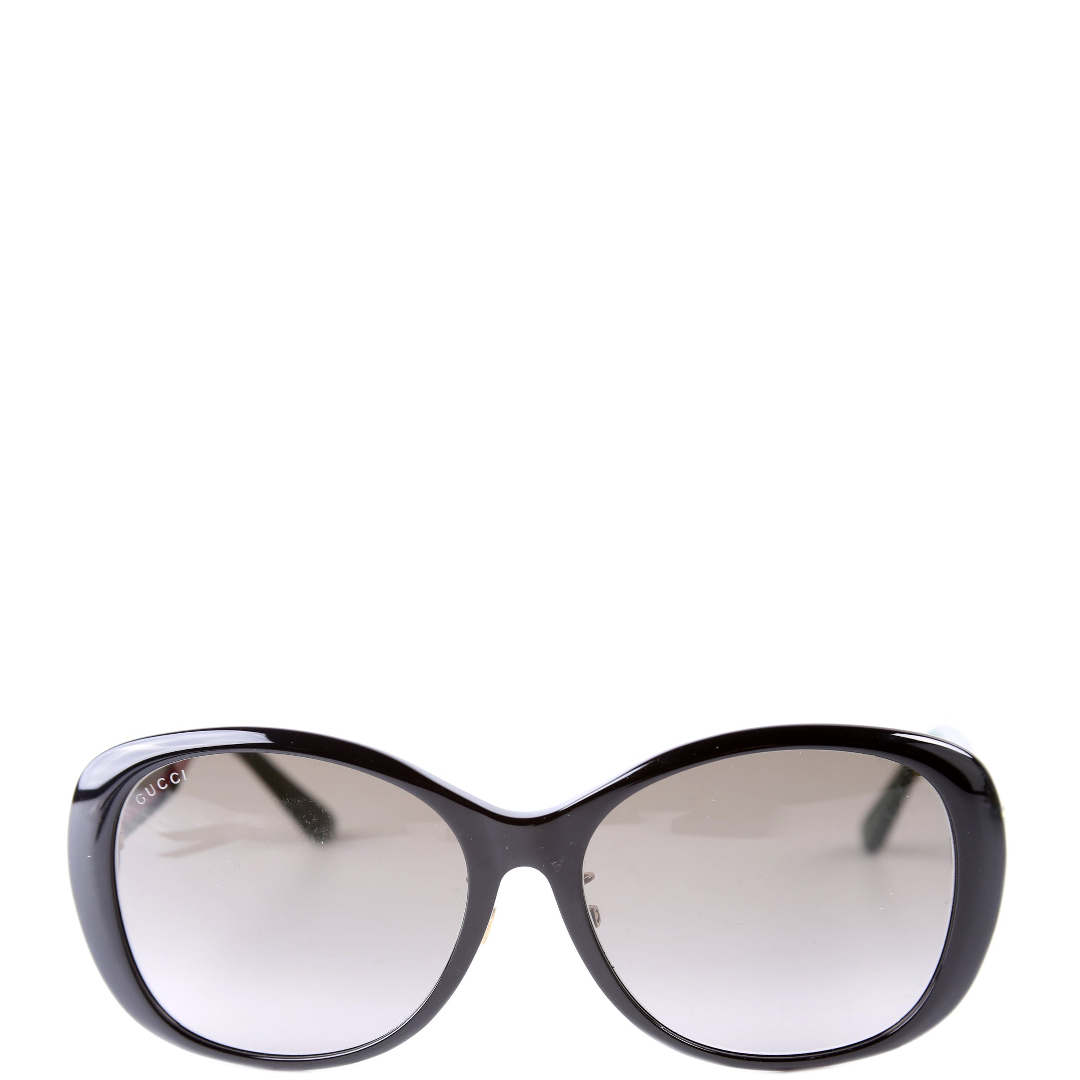 GG0849SK Acetate Web Round Sunglasses Black