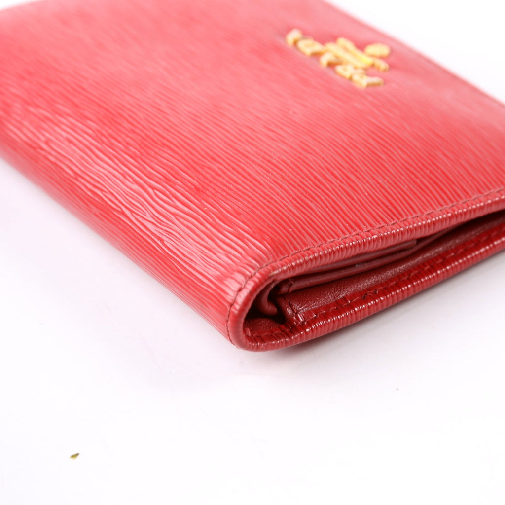 Vitello Move Small Wallet With Coin Pouch 1MV204 Red