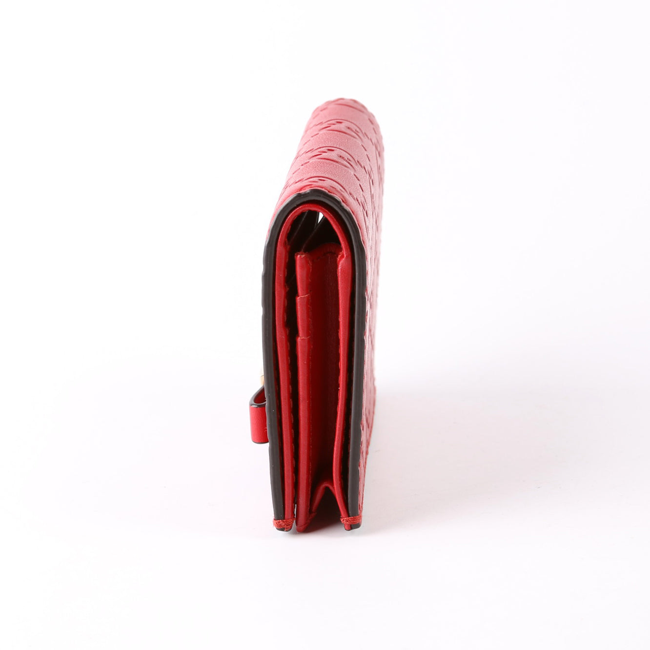 406924 Guccissima Card Holder Red