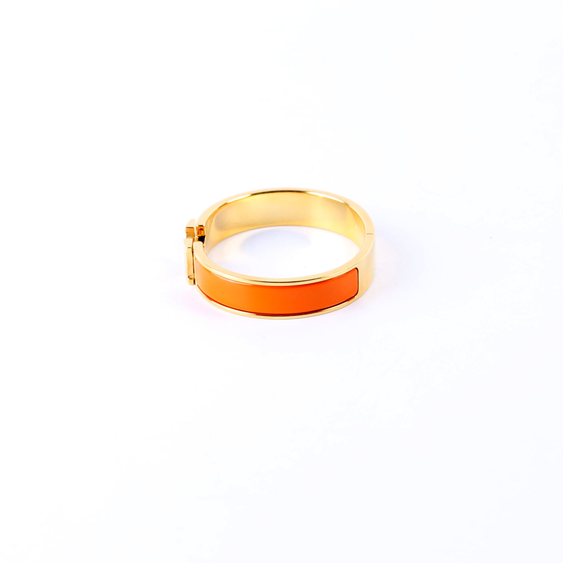 Clic Clac Narrow PM Bracelet Gold/Orange
