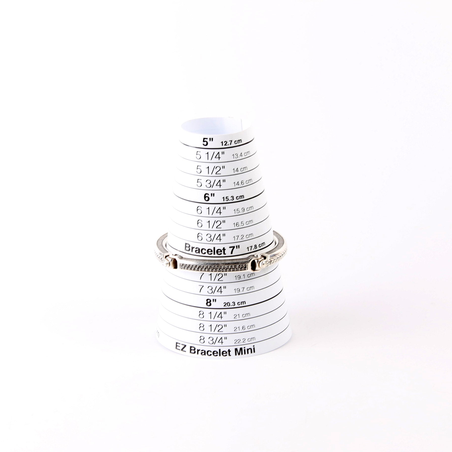 Universal Bolt Link Bracelet Black Pave/925