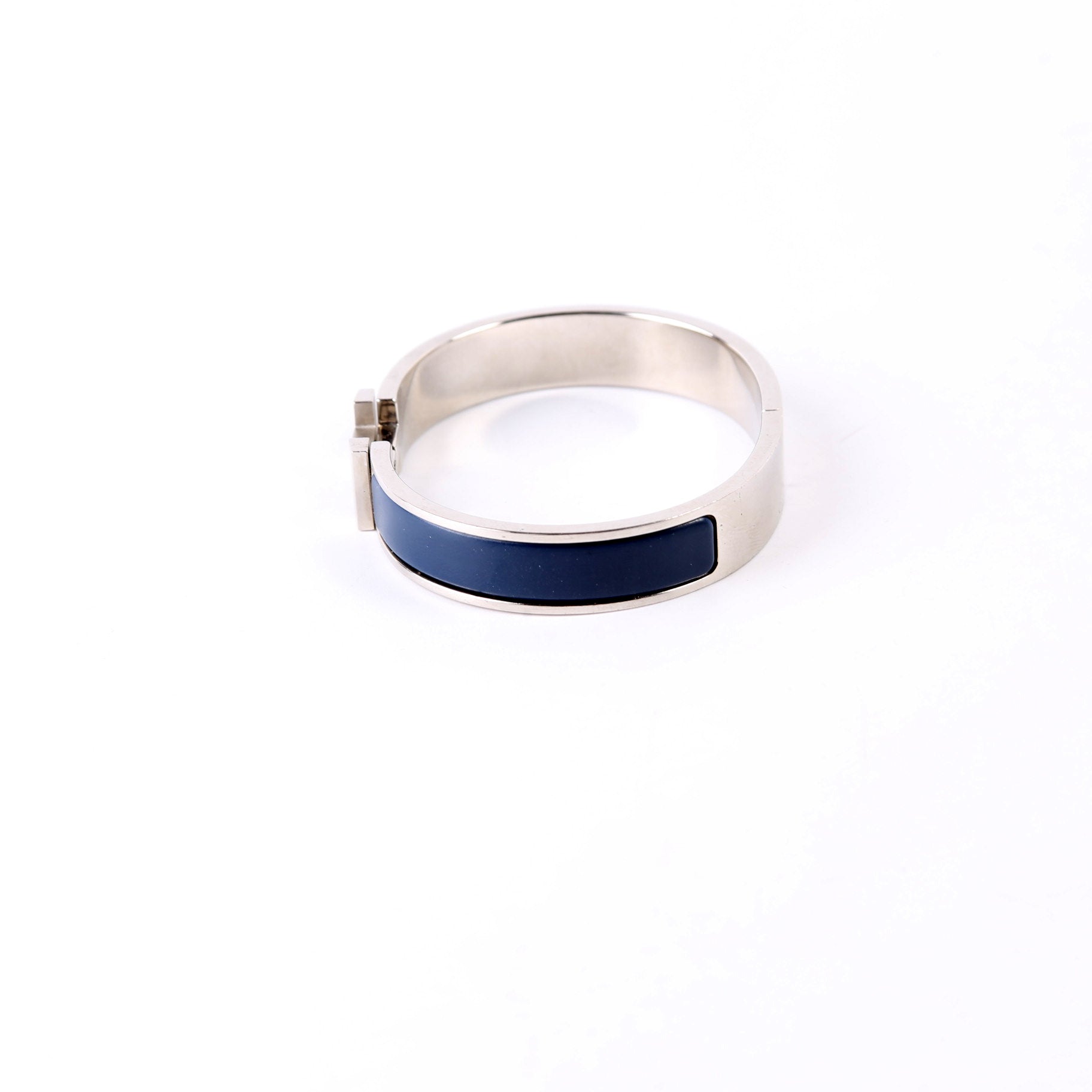 Clic HH Narrow Bracelet Silver/Blue